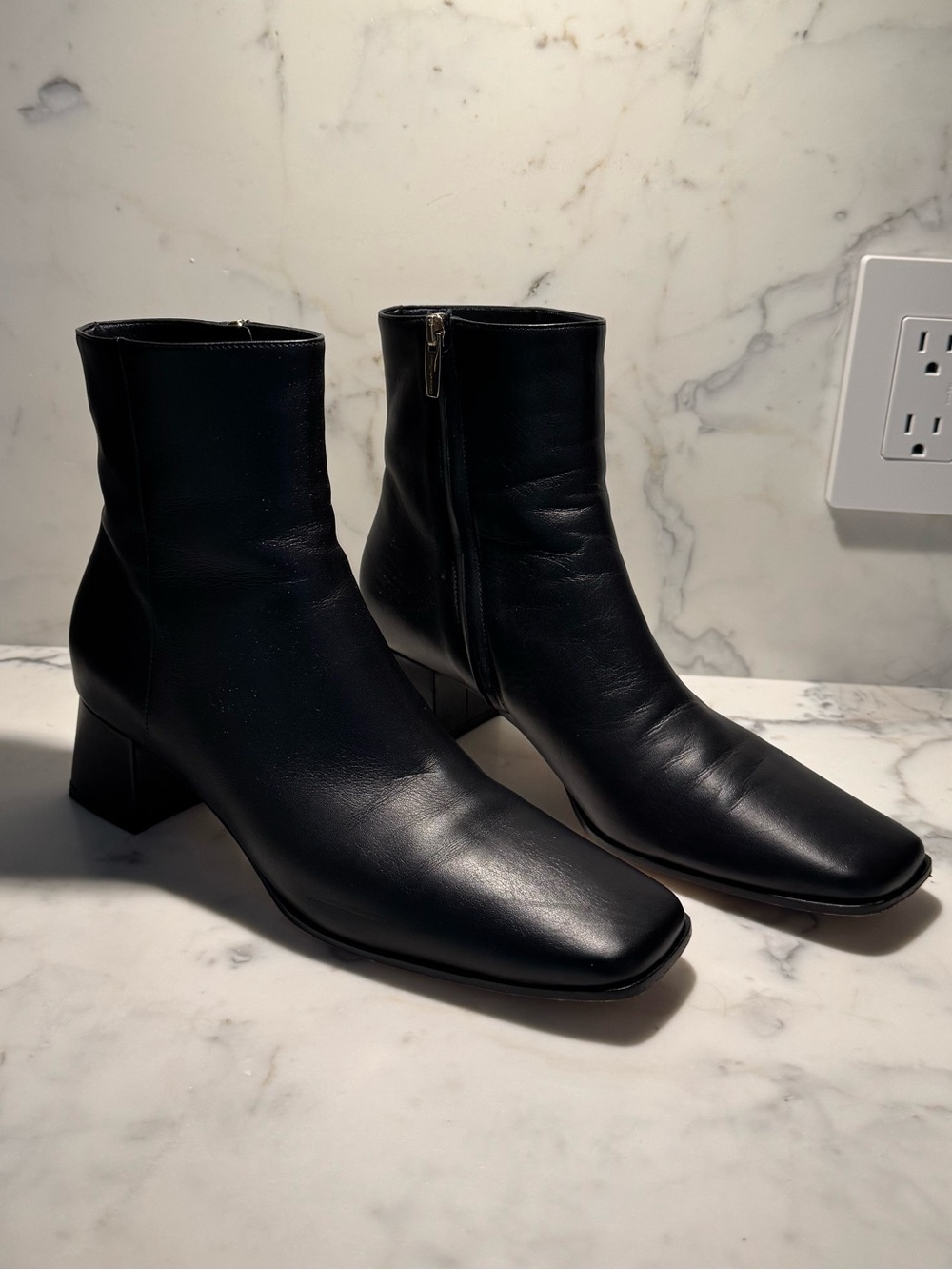 Gianvito Rossi Vitello Glove Ankle Boots